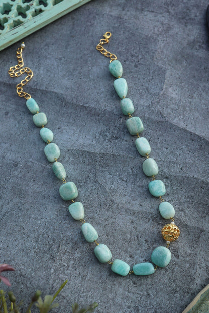 Larimar Stone Necklace 