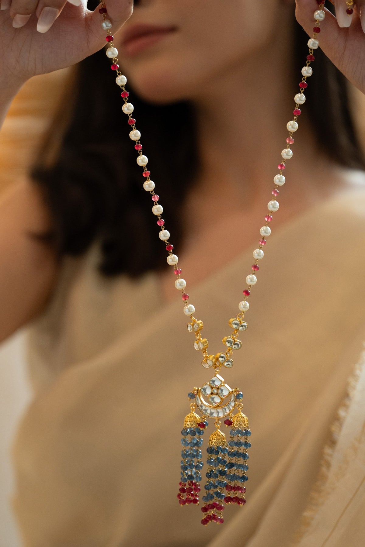 Kundan Pendant Necklace 