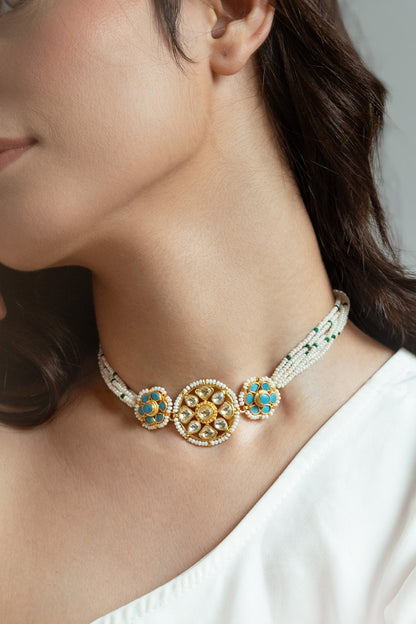 Kundan Choker Necklace 