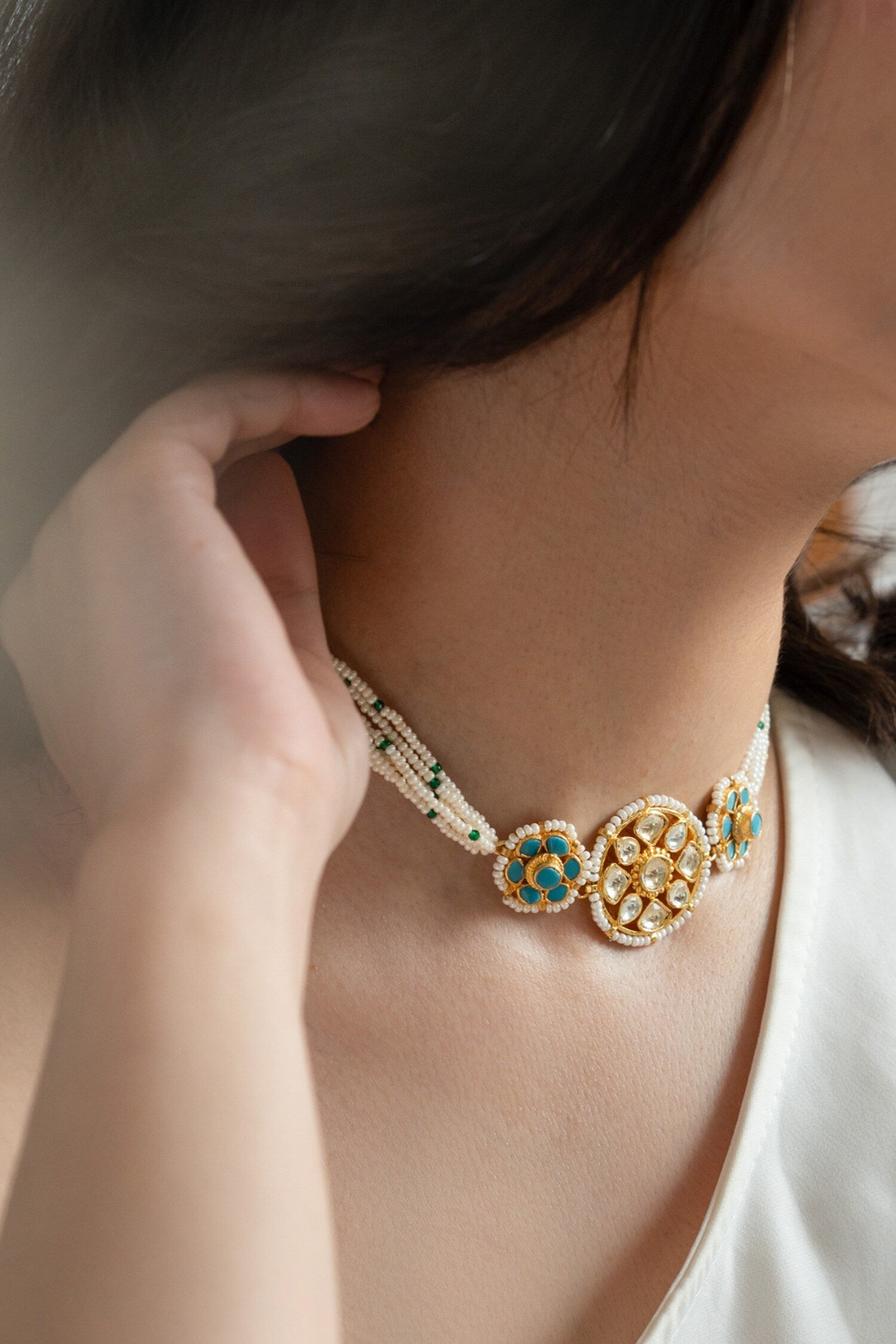 Kundan Choker Necklace 