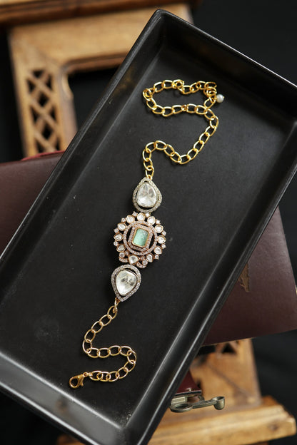 Mint Polki Choker Necklace 