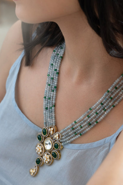 Polki Pendant Necklace 