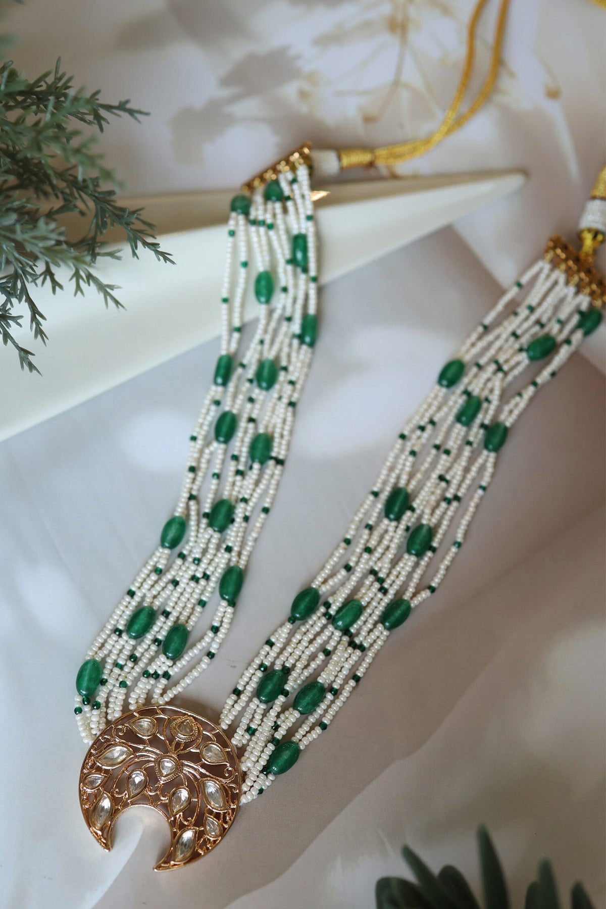 Polki Pendant Necklace 