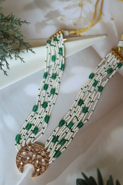 Polki Pendant Necklace 