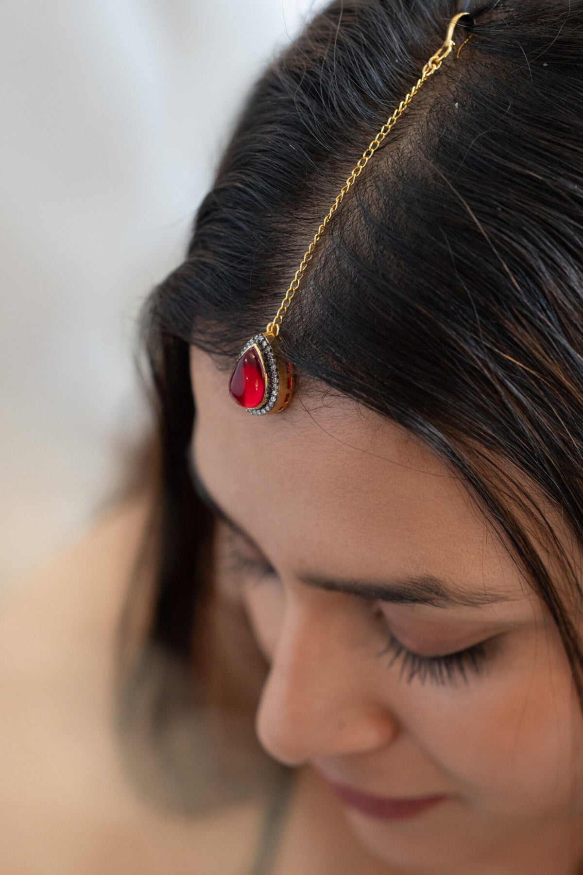 Teardrop Maangtikka 