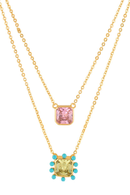 Summer Candy Layered Necklace 