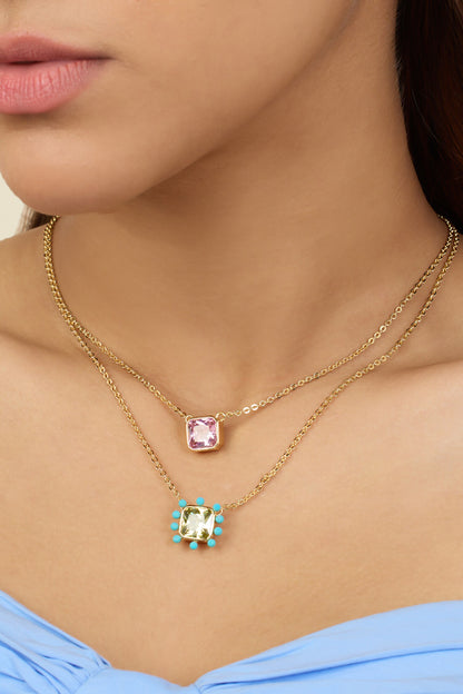 Summer Candy Layered Necklace 
