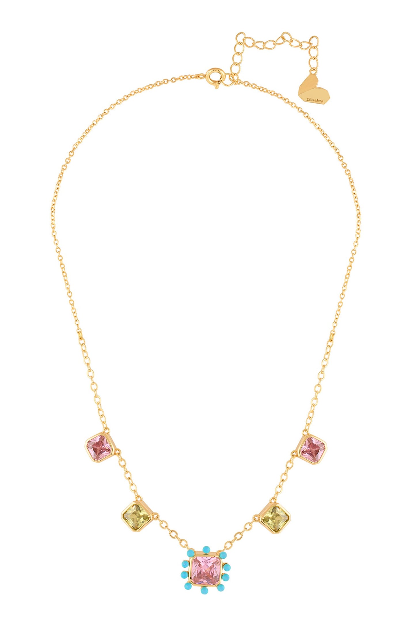Neon Candy Charm Necklace 