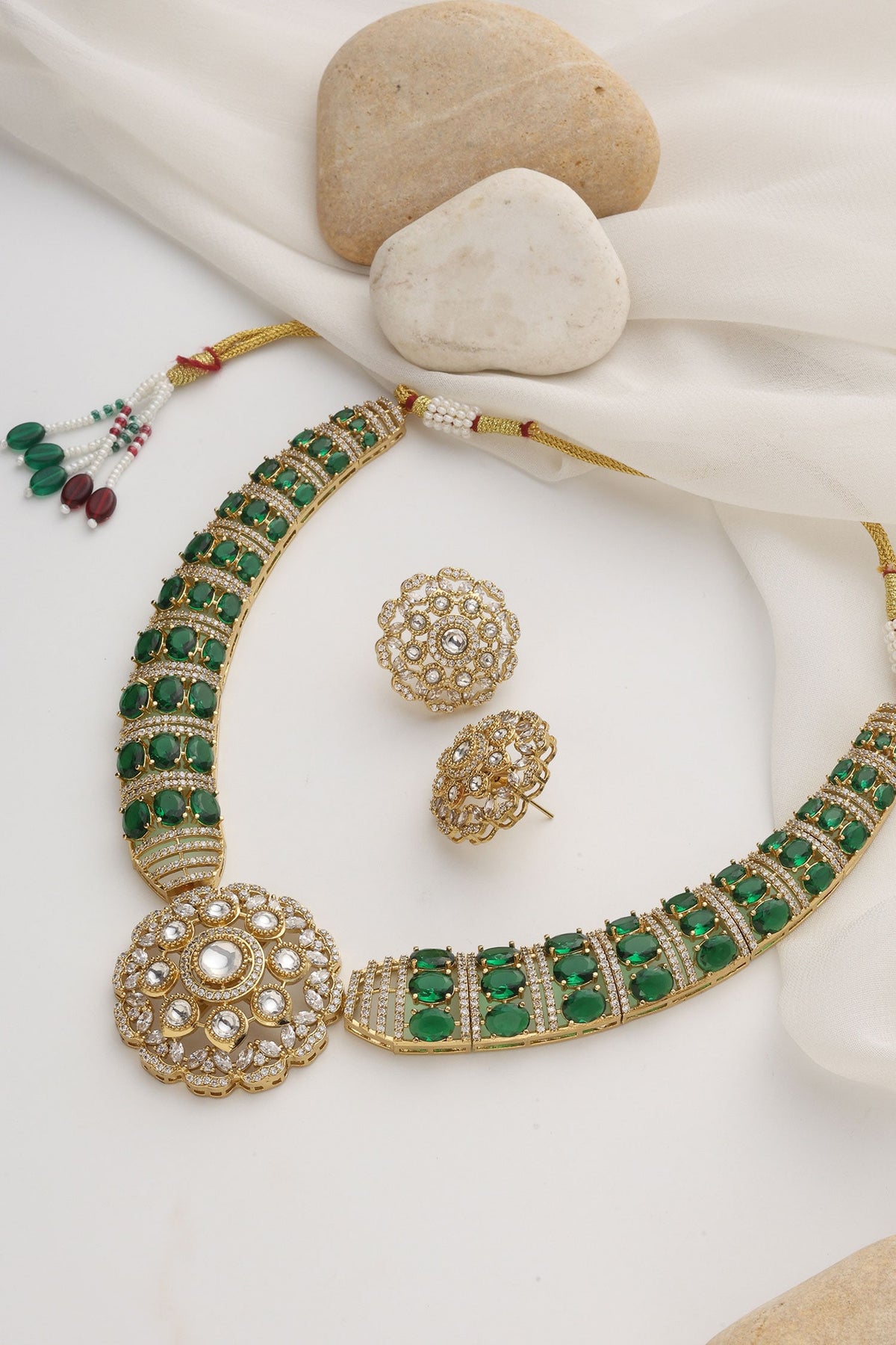 Polki Hasli Necklace Set 
