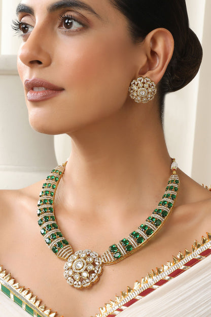 Polki Hasli Necklace Set 