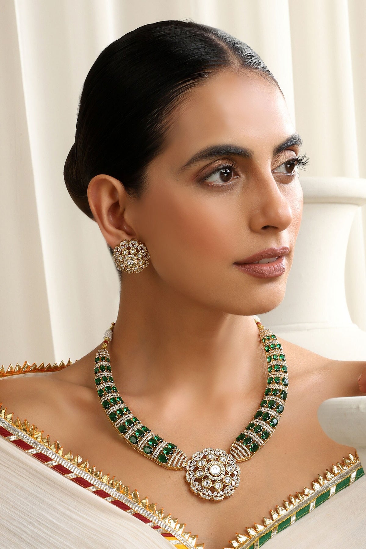 Polki Hasli Necklace Set 