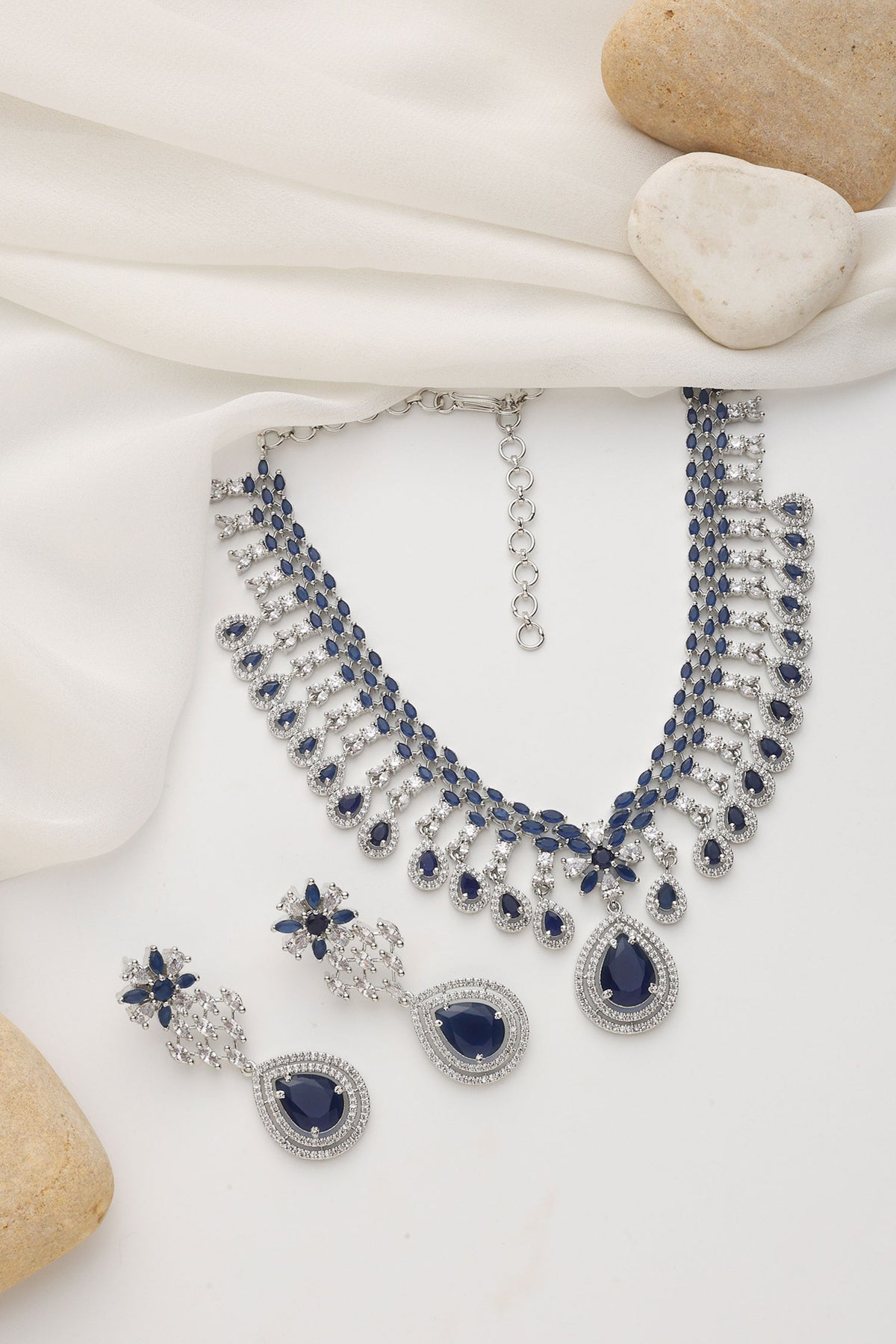 Zirconia Necklace Set 