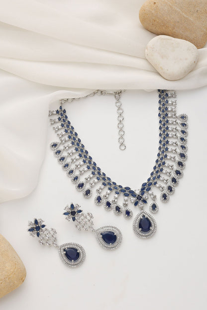 Zirconia Necklace Set 