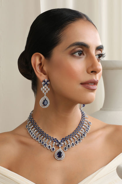 Zirconia Necklace Set 