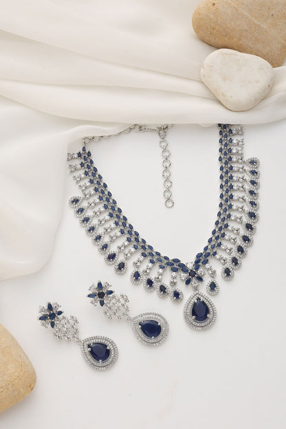 Zirconia Necklace Set 