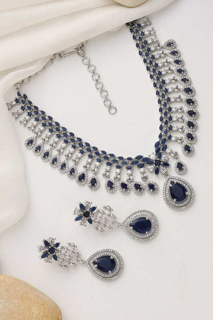 Zirconia Necklace Set 