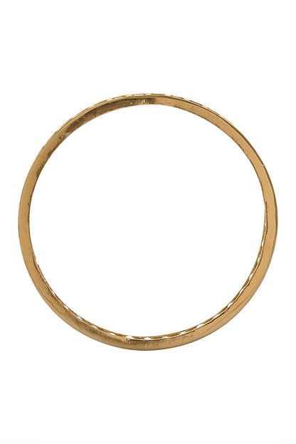 Gold & White Stone Embellished Bangle Set 
