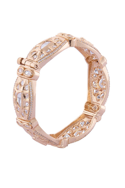 Gold Plated Brass Bangles Set 
