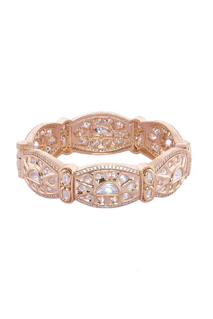 Gold Plated Brass Bangles Set 