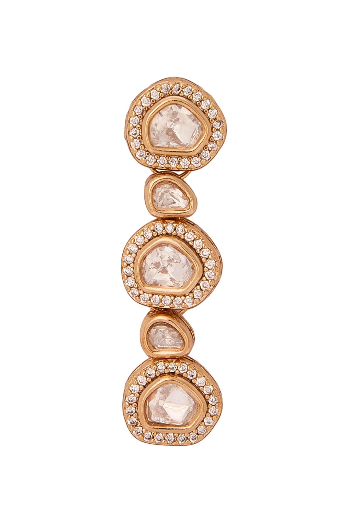 Gold and White Jewellery Set 