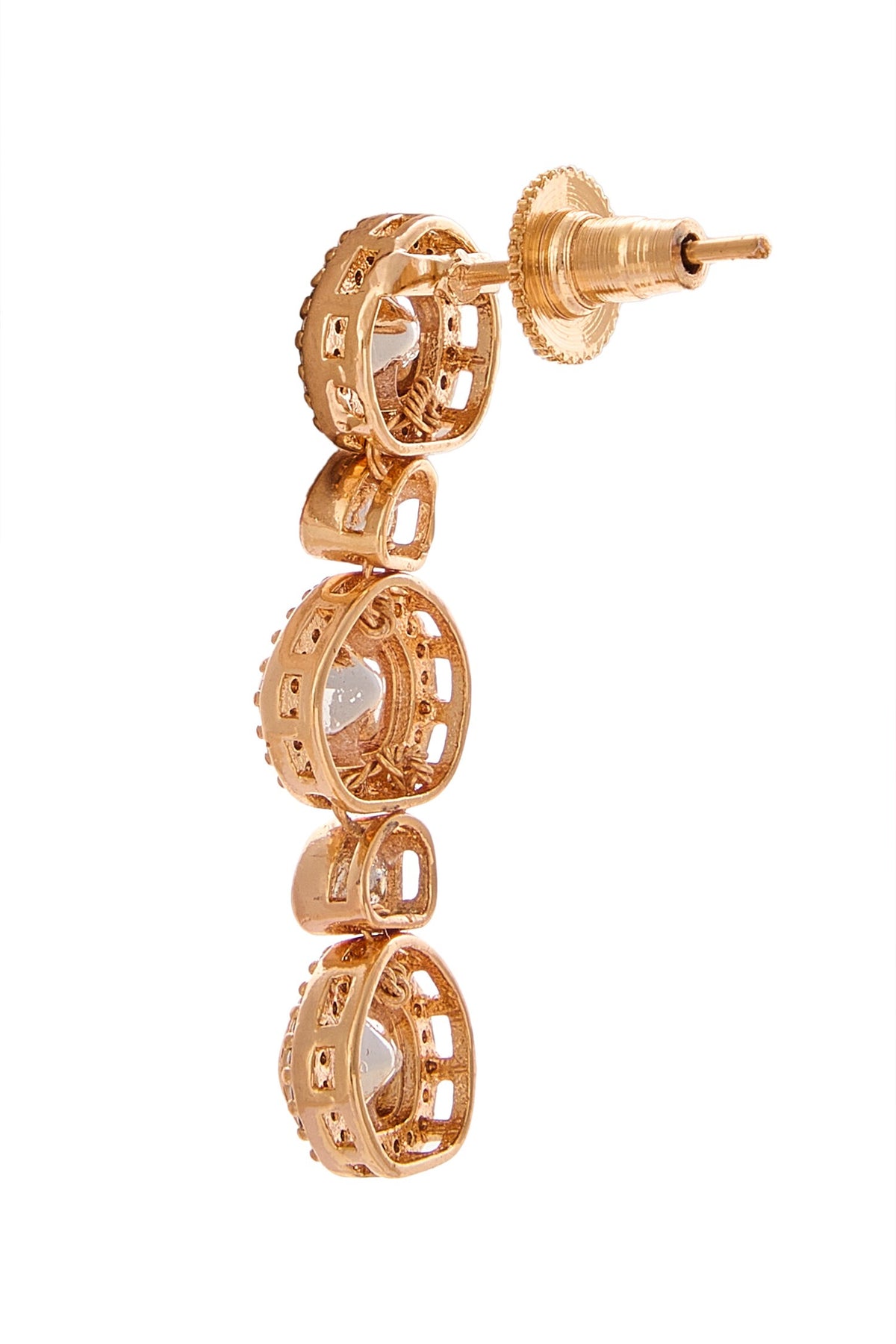 Gold and White Jewellery Set 