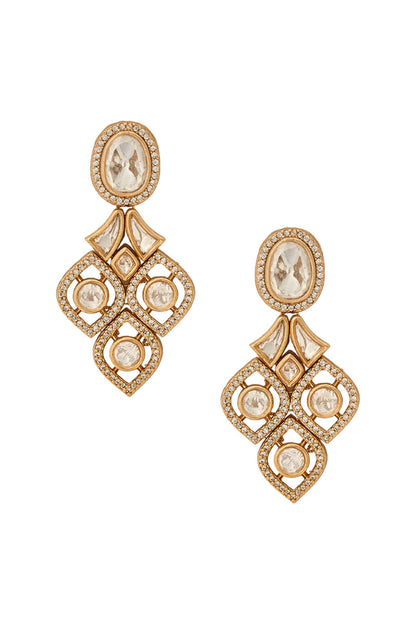 Gold Plated Brass Jewellery Set 