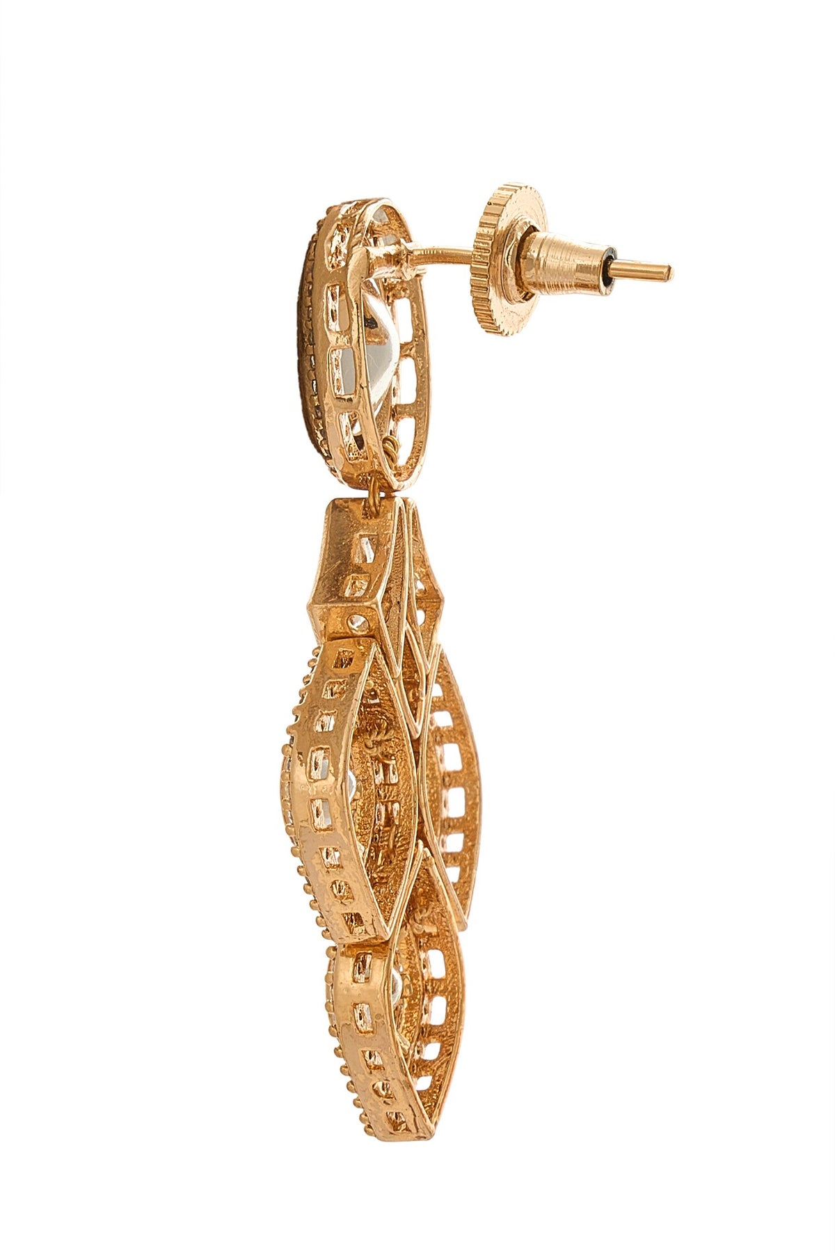 Gold Plated Brass Jewellery Set 