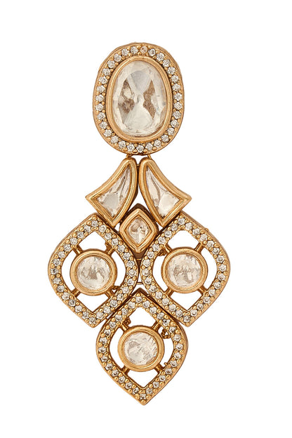 Gold Plated Brass Jewellery Set 