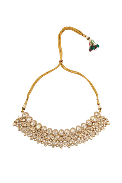 Gold Plated Brass Jewellery Set 