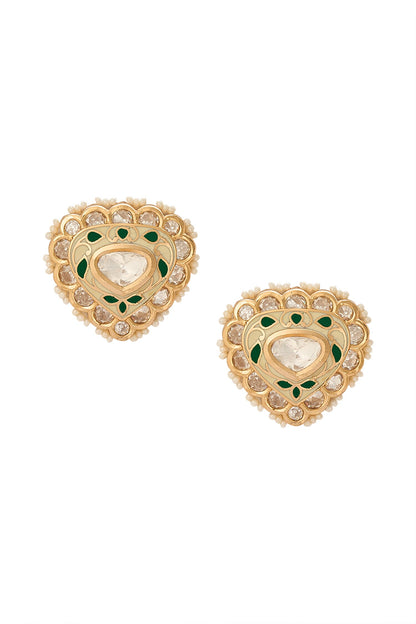 Brass Necklace & Earring Set 