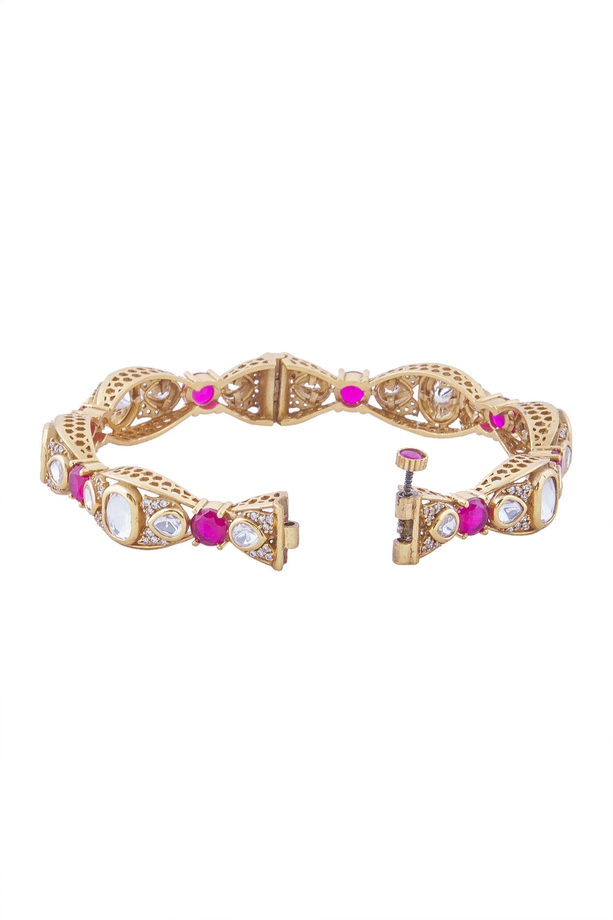 Red & Gold Decorative Bangles 
