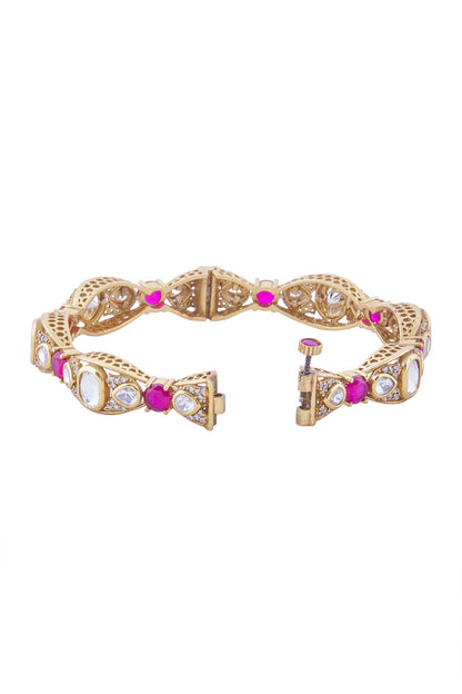 Red & Gold Decorative Bangles 