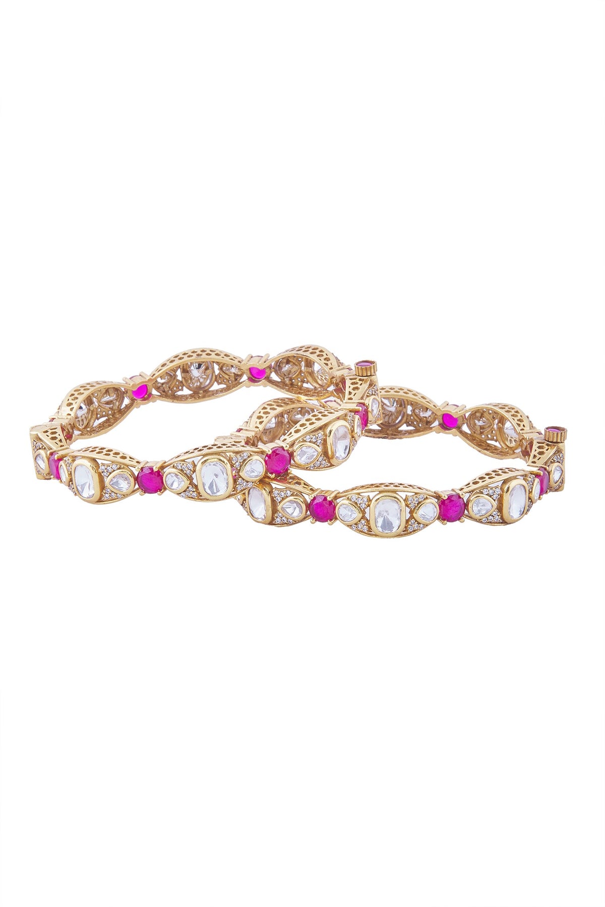 Red & Gold Decorative Bangles 