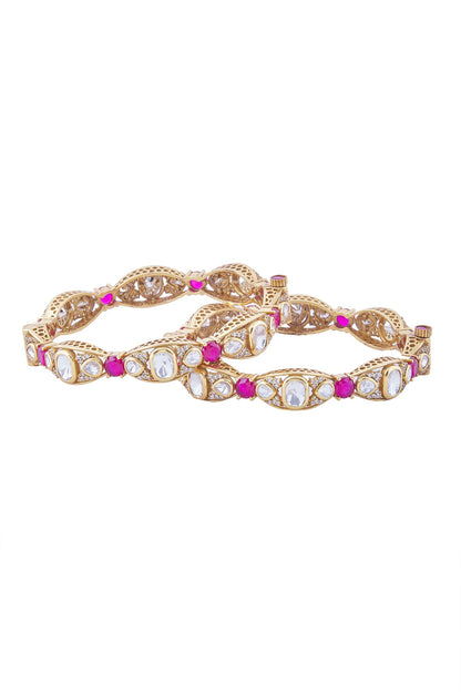 Red & Gold Decorative Bangles 