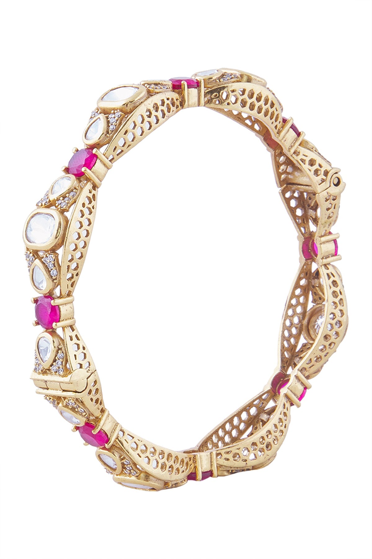 Red & Gold Decorative Bangles 