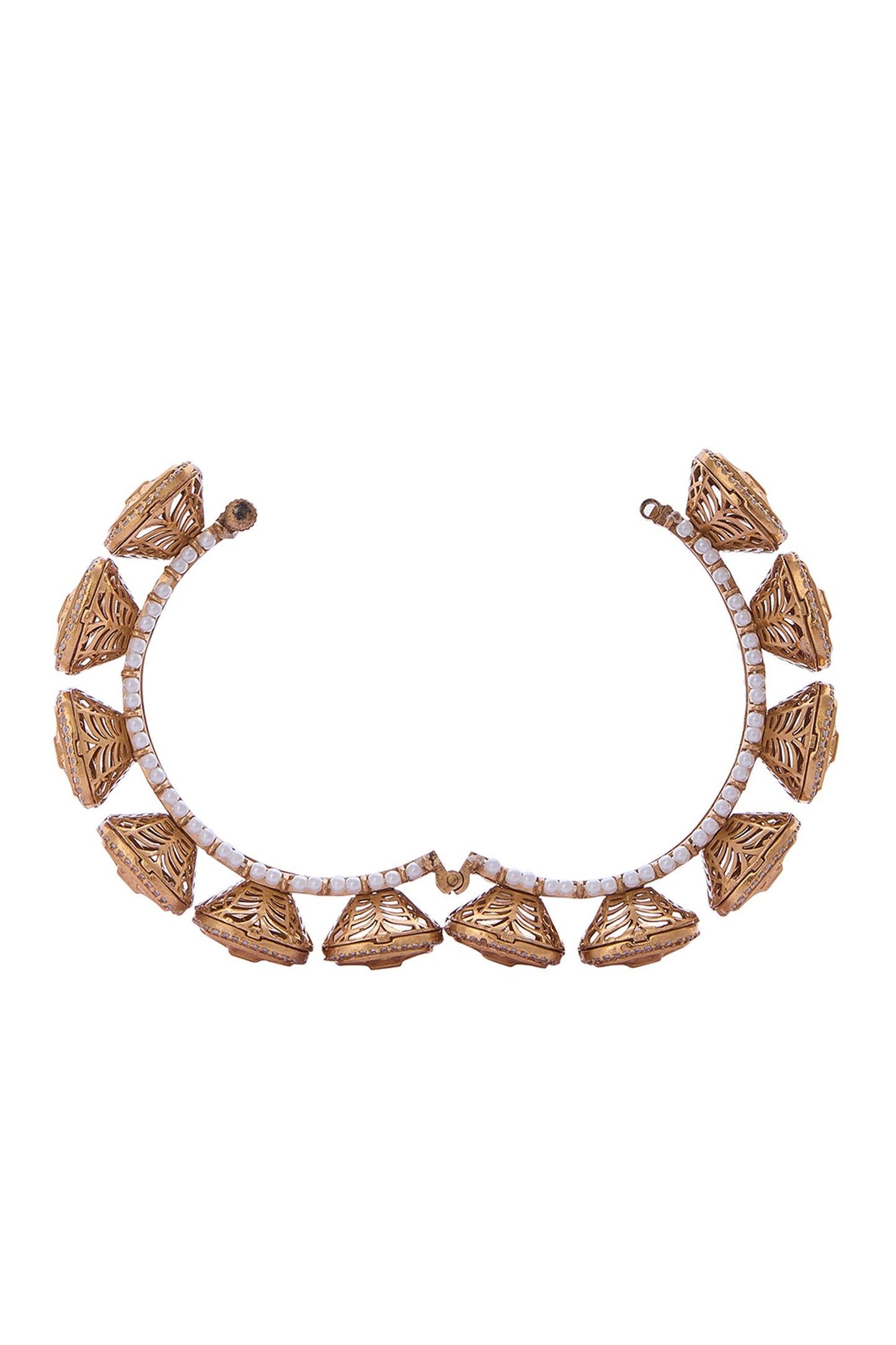 Gold Brass Decorative Bangle 