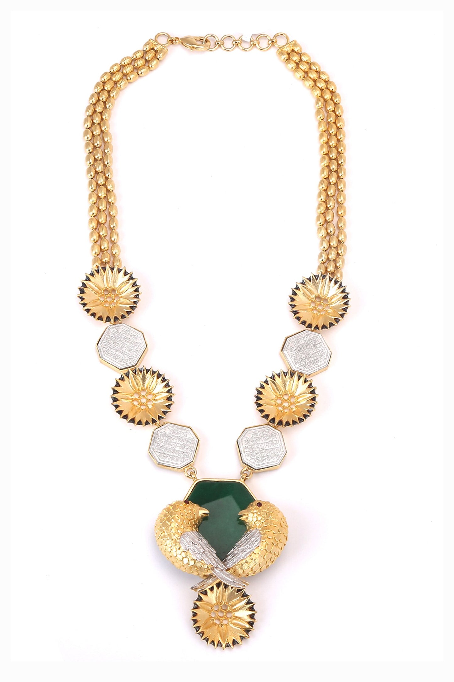 Gold Plated Baroque Neckpiece 
