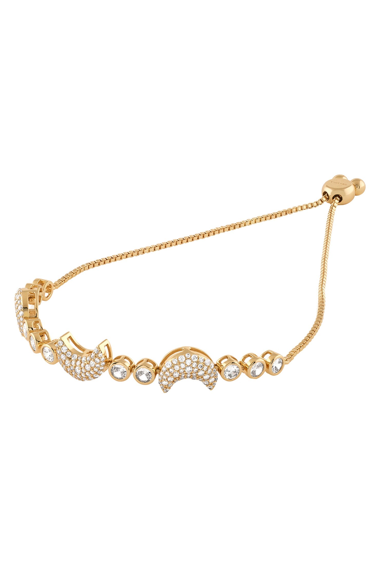 Crescent Moon Bolo Bracelet 