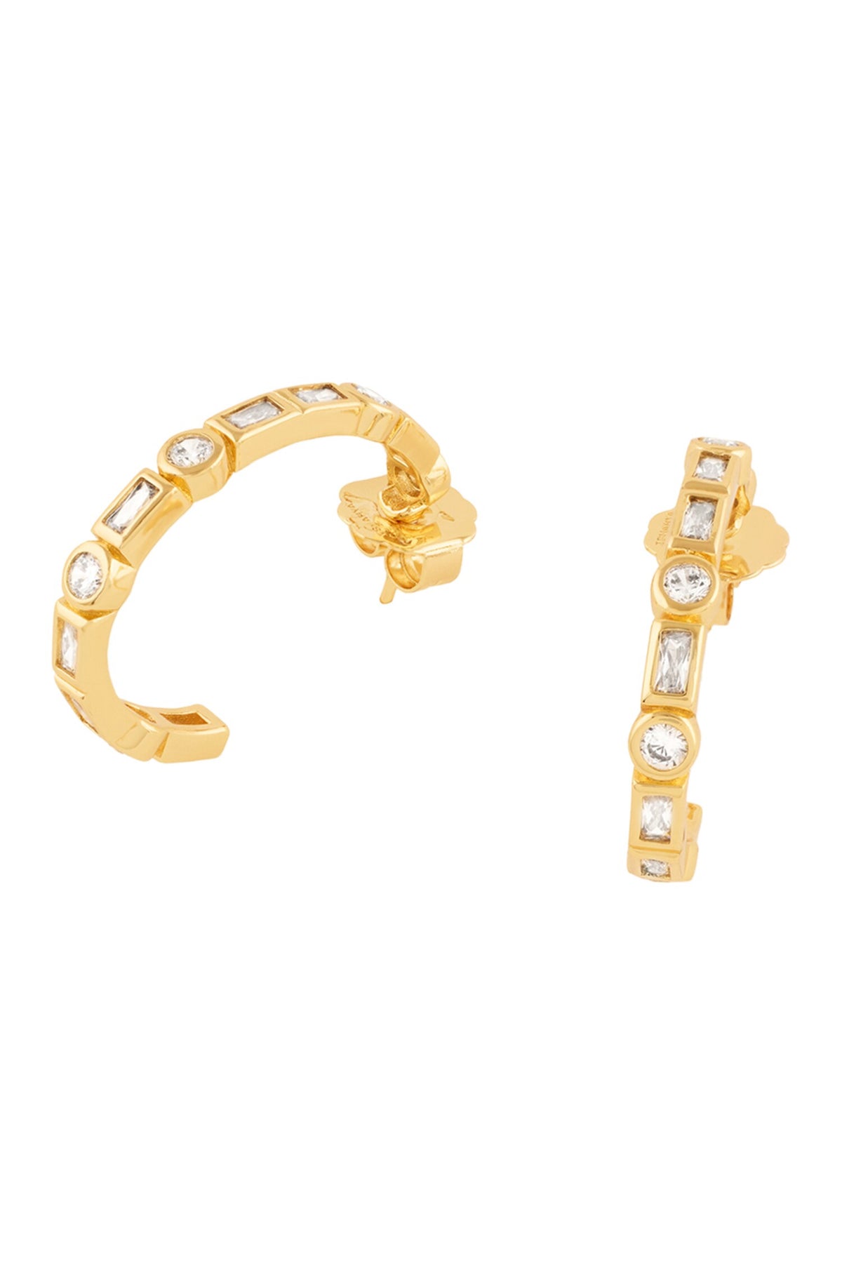 Summer Crystal Hoops 