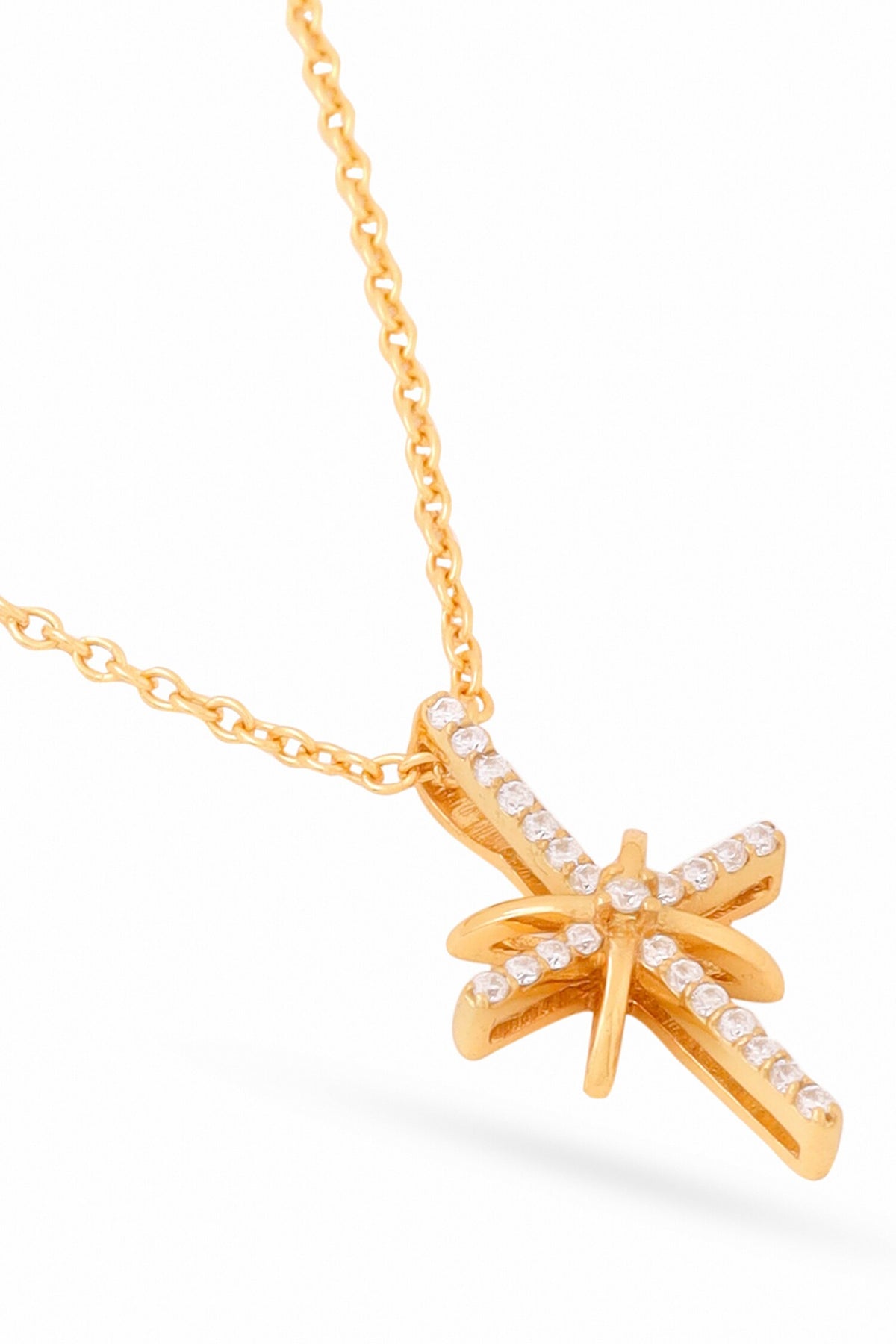 Moissanite Star Pendant Necklace 