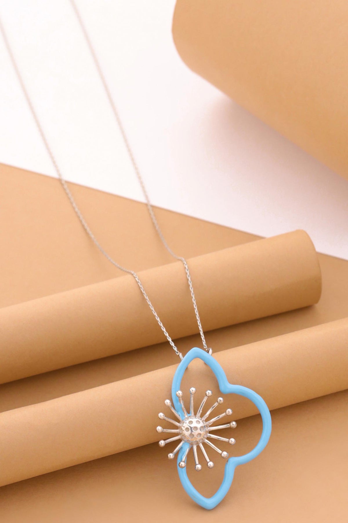 Designer Butterfly Pendant Necklace 