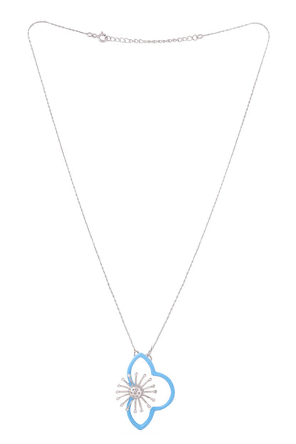 Designer Butterfly Pendant Necklace 