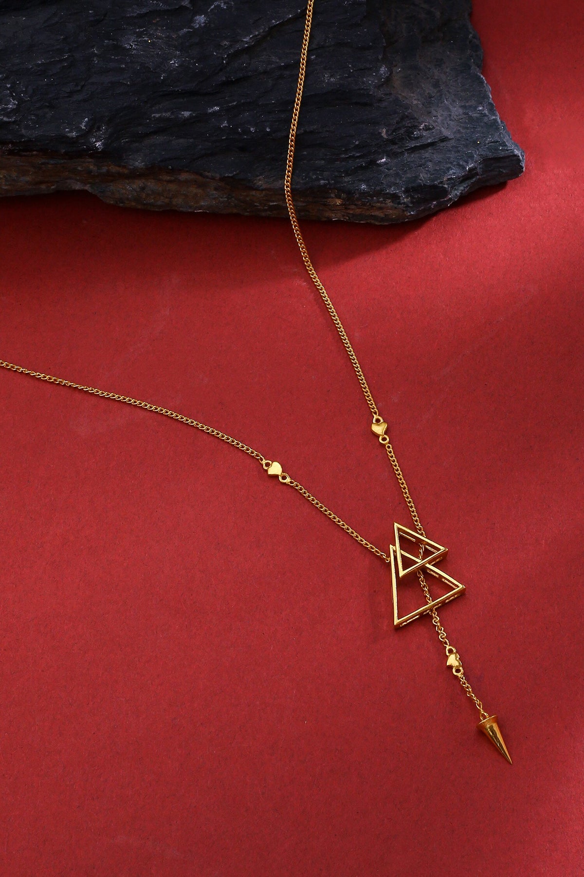 Geometric Pendant Necklace 