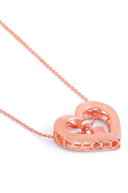 Designer Heart Pendant Necklace 