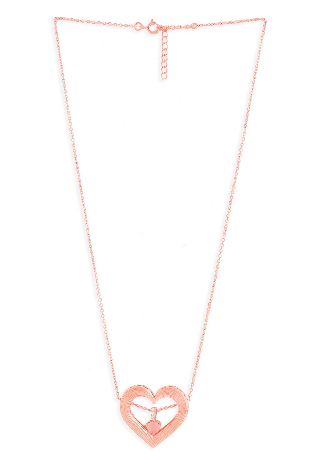 Designer Heart Pendant Necklace 