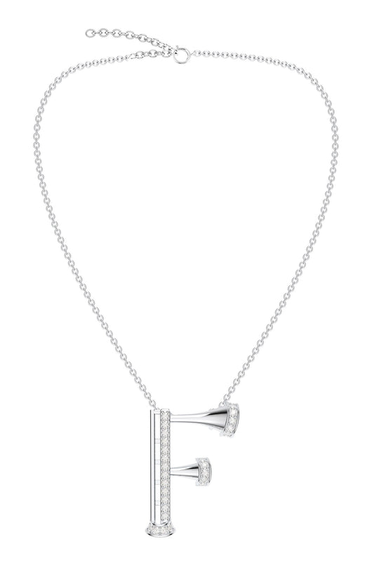 Moissanite Sterling Silver Pendant Necklace 