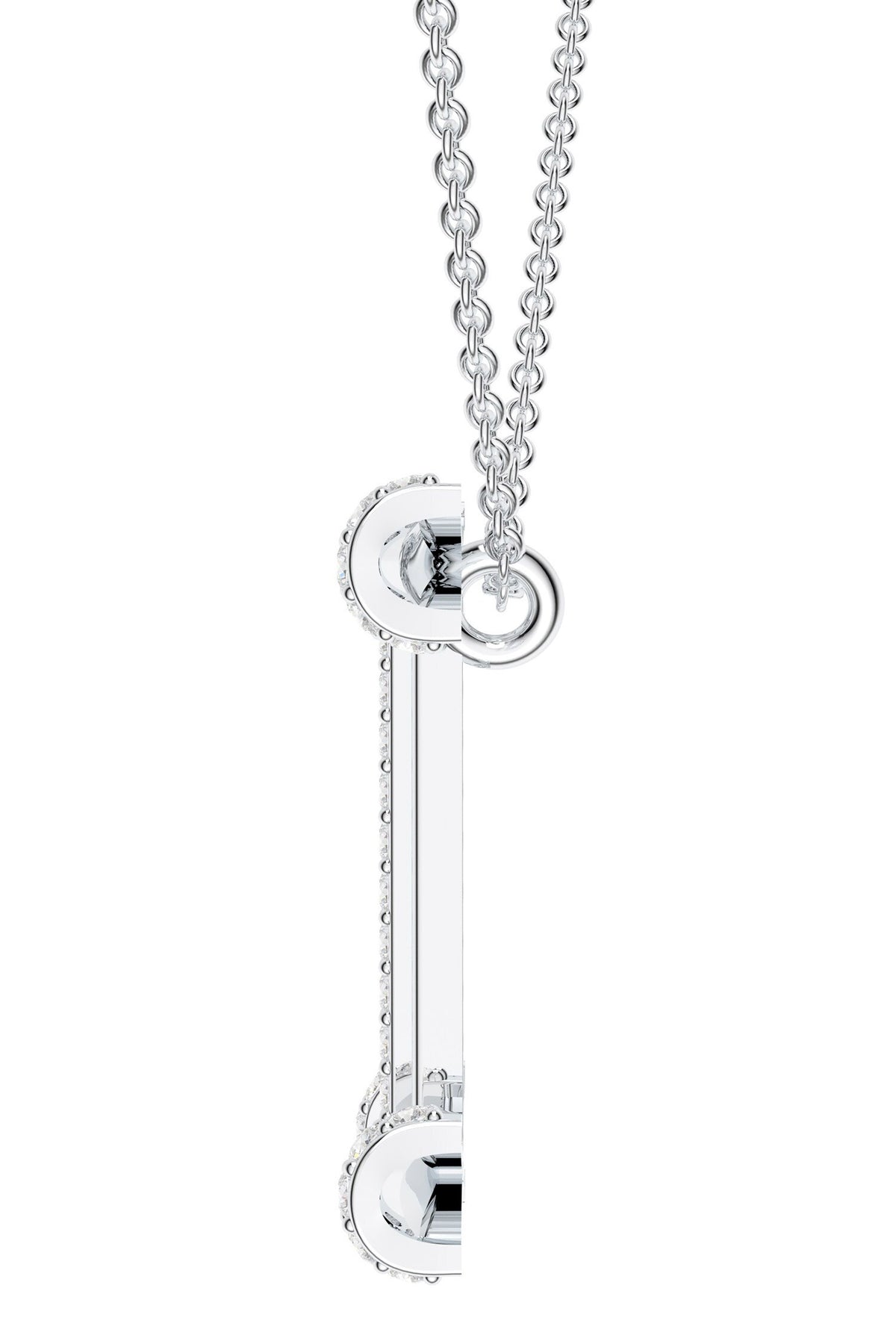 Designer Moissanite Pendant Necklace 