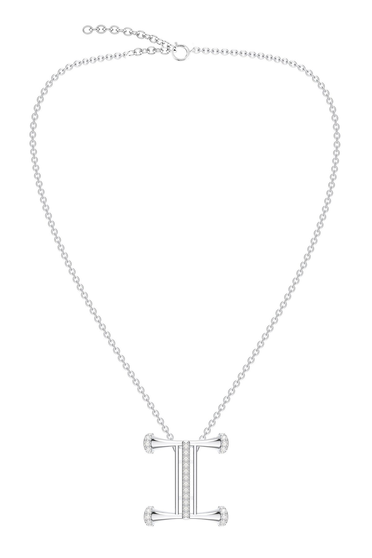 Designer Moissanite Pendant Necklace 
