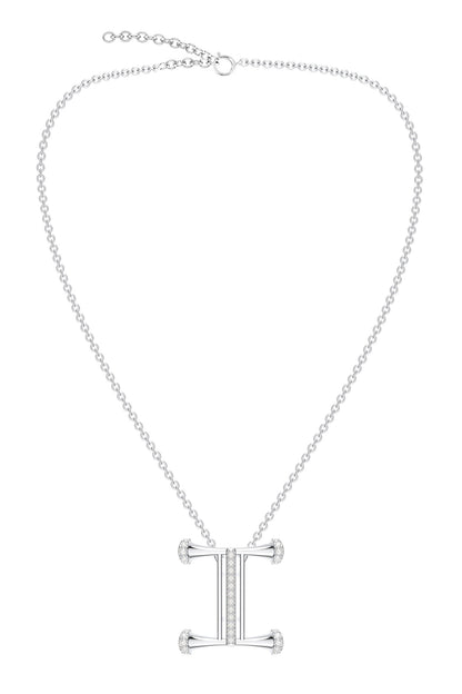 Designer Moissanite Pendant Necklace 