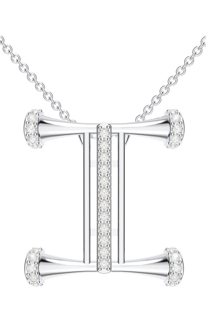 Designer Moissanite Pendant Necklace 